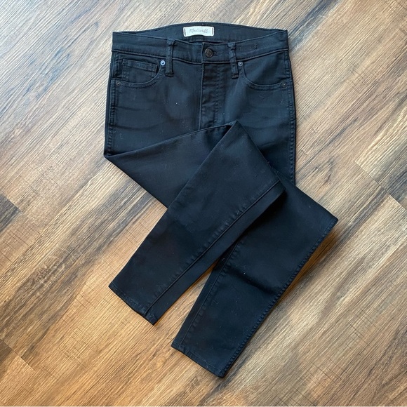 Madewell Black Skinny Jeans (26) - Picture 1 of 6